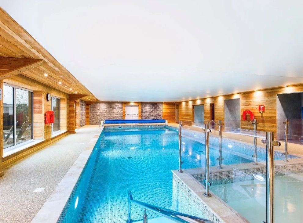 Juliots Well Holiday Park indoor pool complex