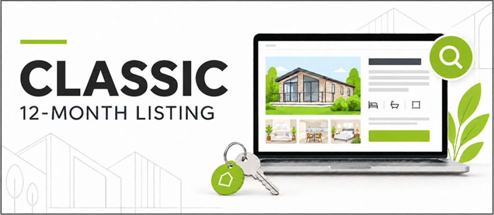 Sell your lodge with Just Lodges For Sale Classic Package